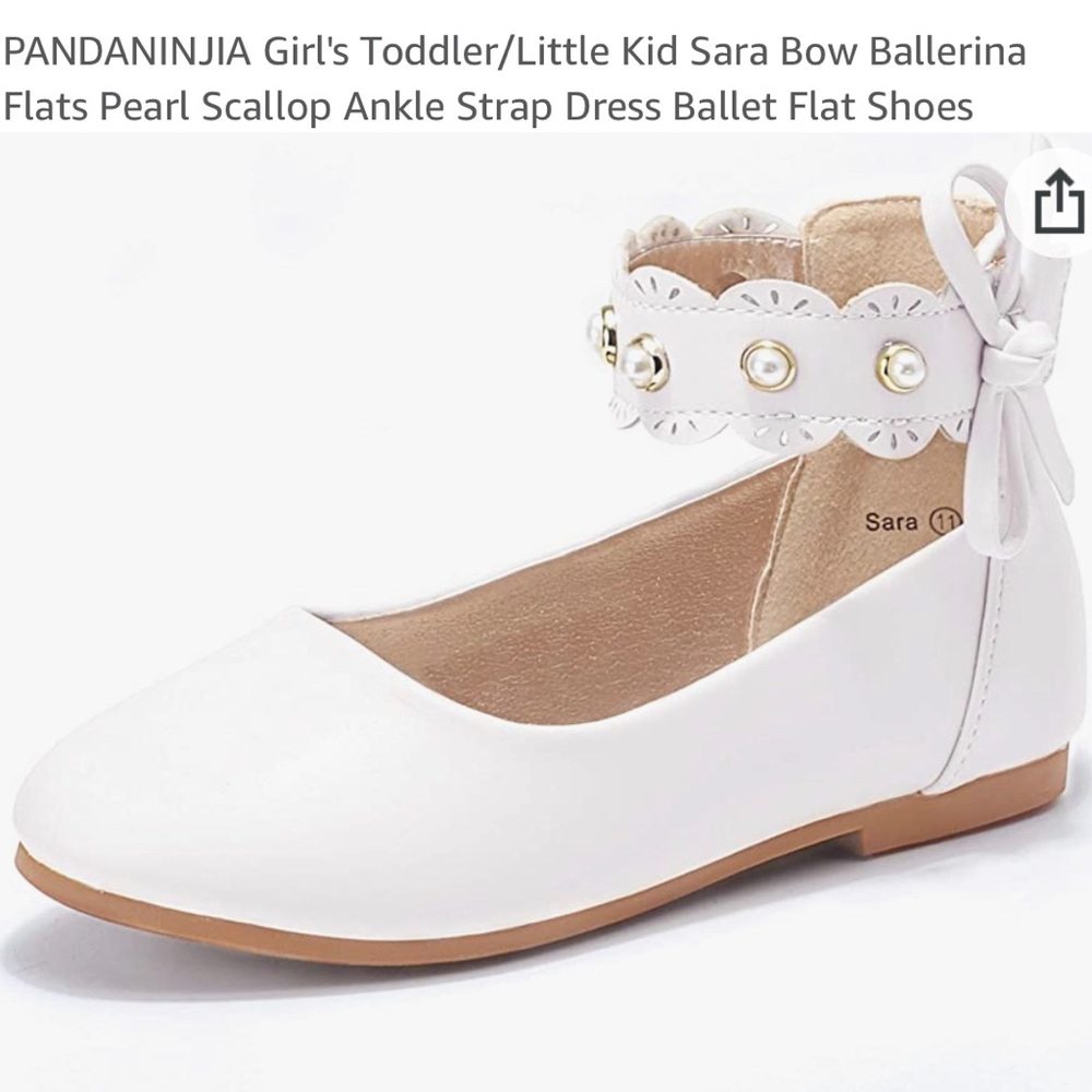 Girl's Toddler/Little Kid Sara Bow Ballerina
Flats Pearl shoes